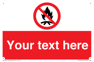 Custom prohibition No campfire